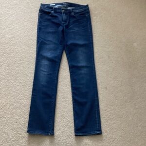 DRIFTWOOD Audrey Dark Blue Straight Leg Jeans